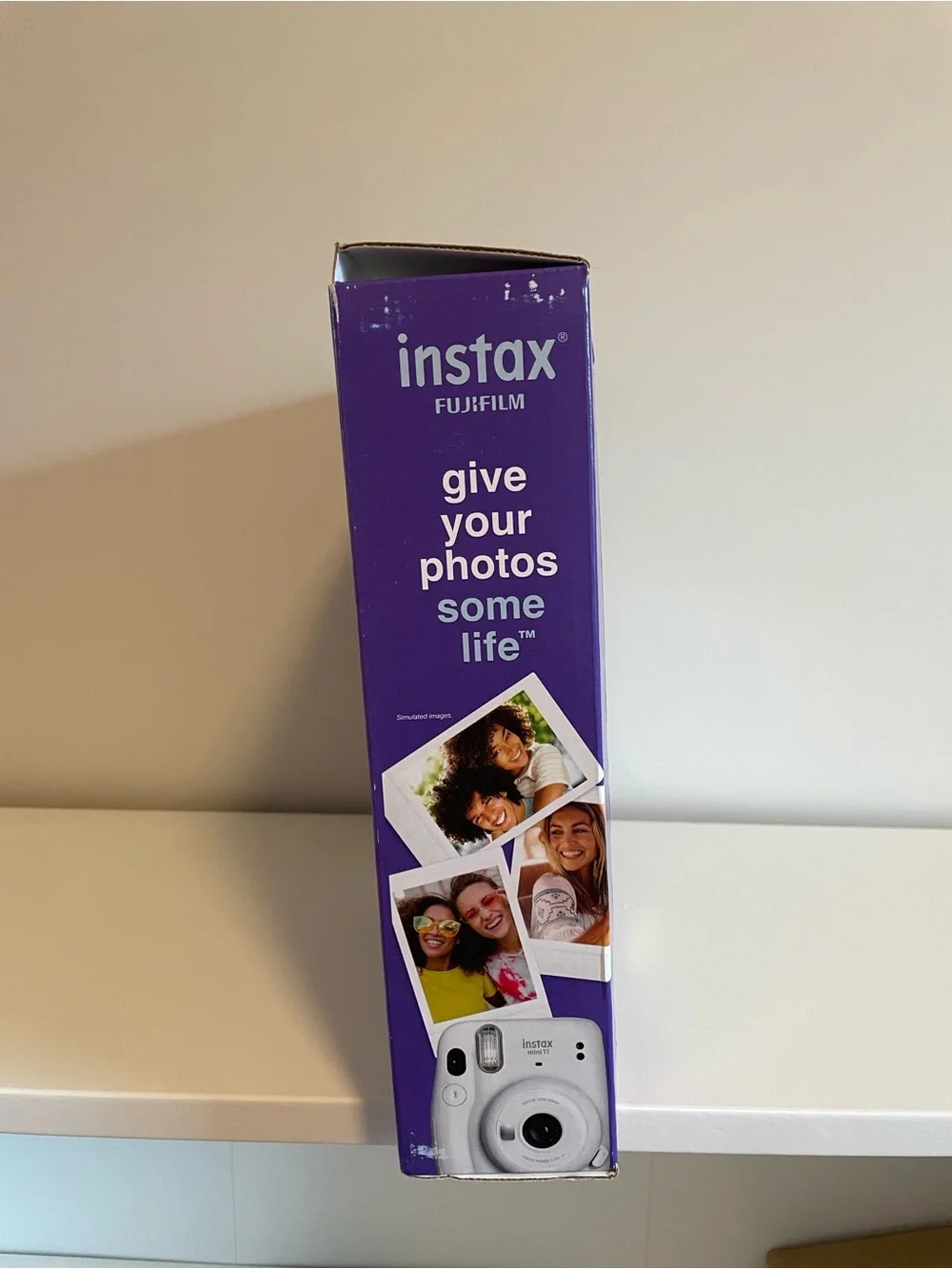 Instax Mini 11 Instant Camera Gift Set - White with Terrazzo Pattern Accessories